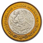 2007 Mexico Bimetallic 100 Pesos Veracruz BU (2nd Edition)